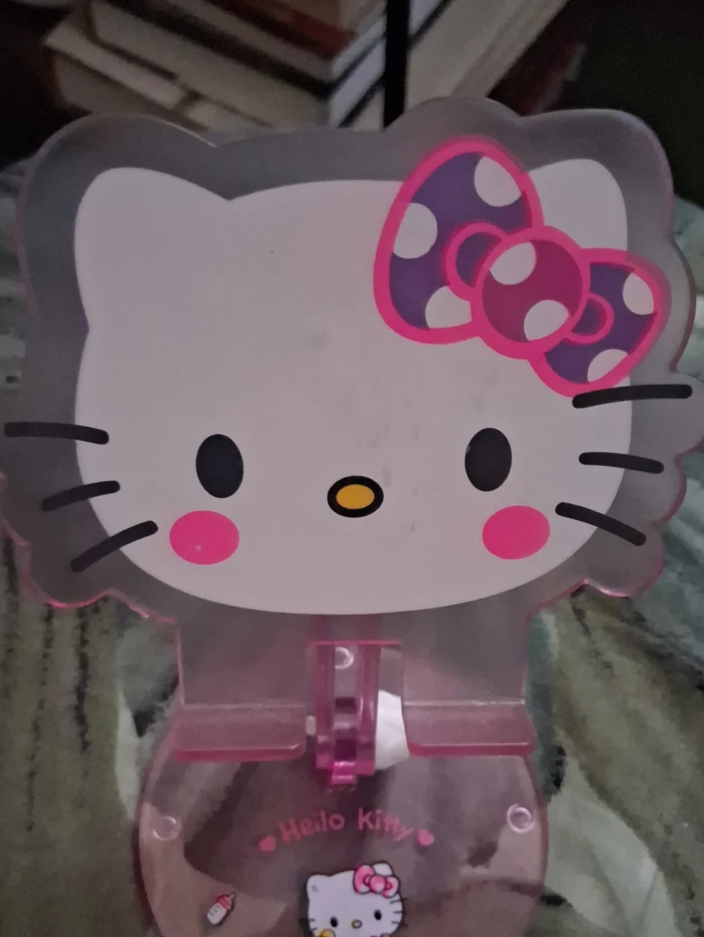 Hello Kitty Pink and White Folding Phone Stand Holder